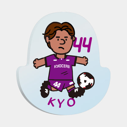 ゆるプチ選手のゆらゆらアクリルブロック
