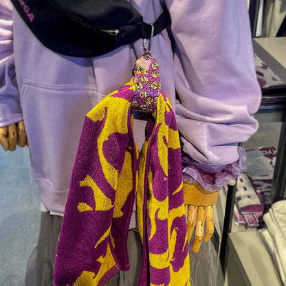 ミニミニ選手のタオルホルダー