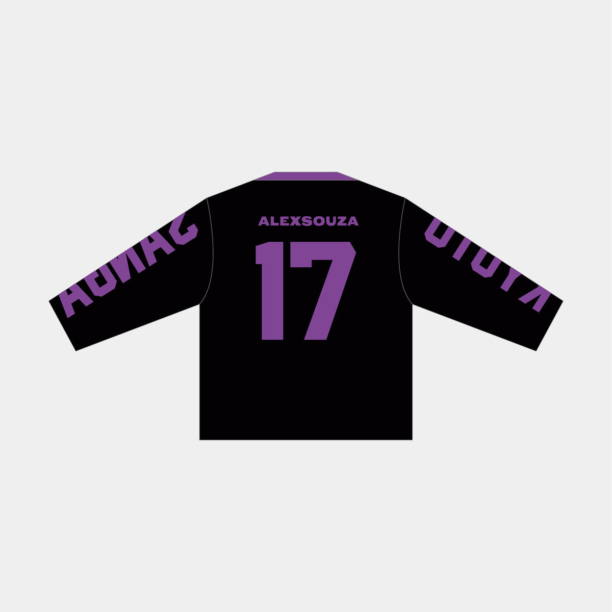 選手背番号ネームホッケーシャツ