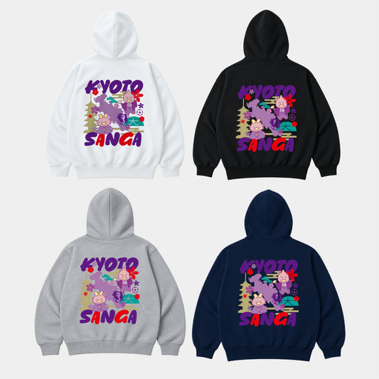 ゆるパーサくんコトノちゃん KYOTOグラフィックフーディ