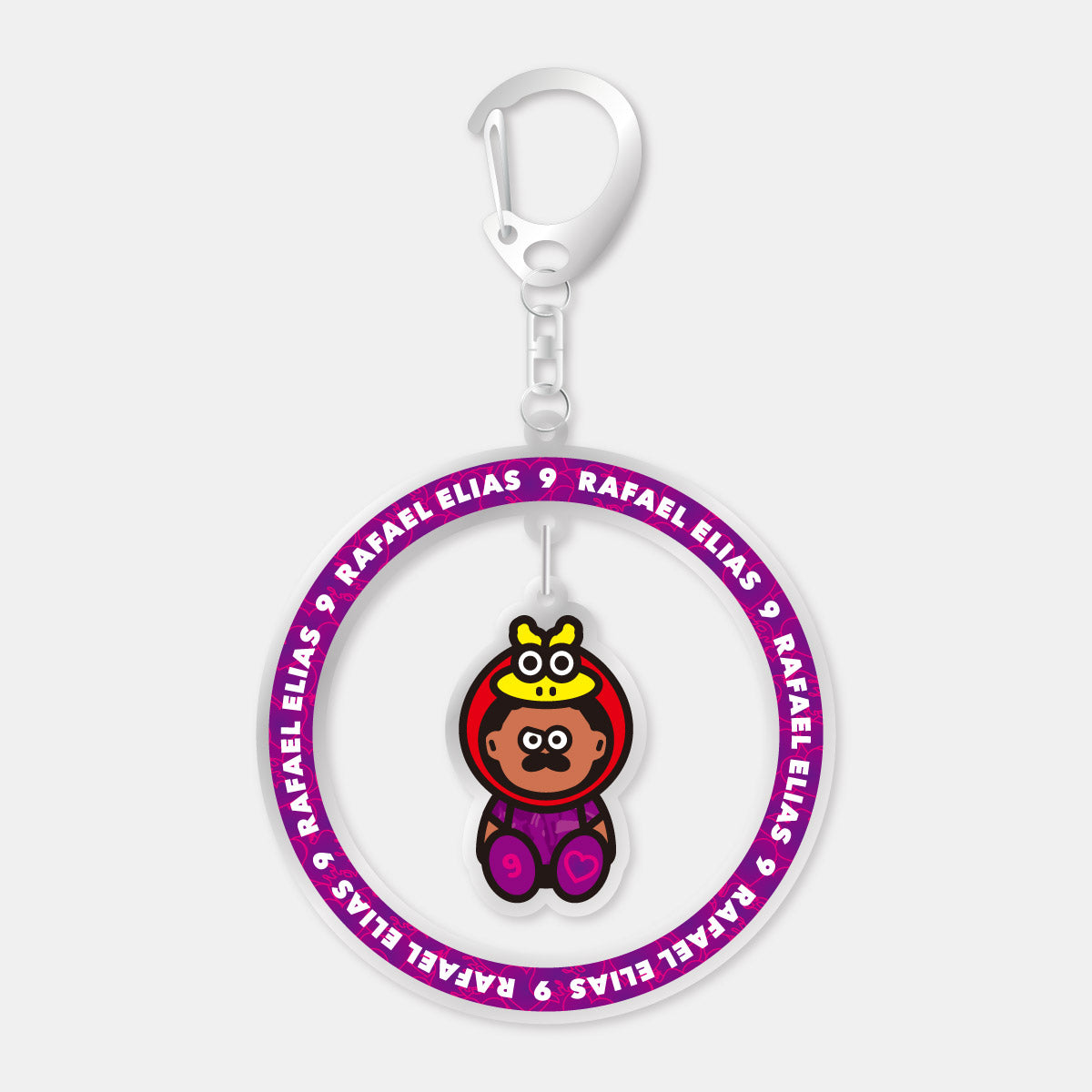 ミニミニ選手のゆらゆらキーホルダー