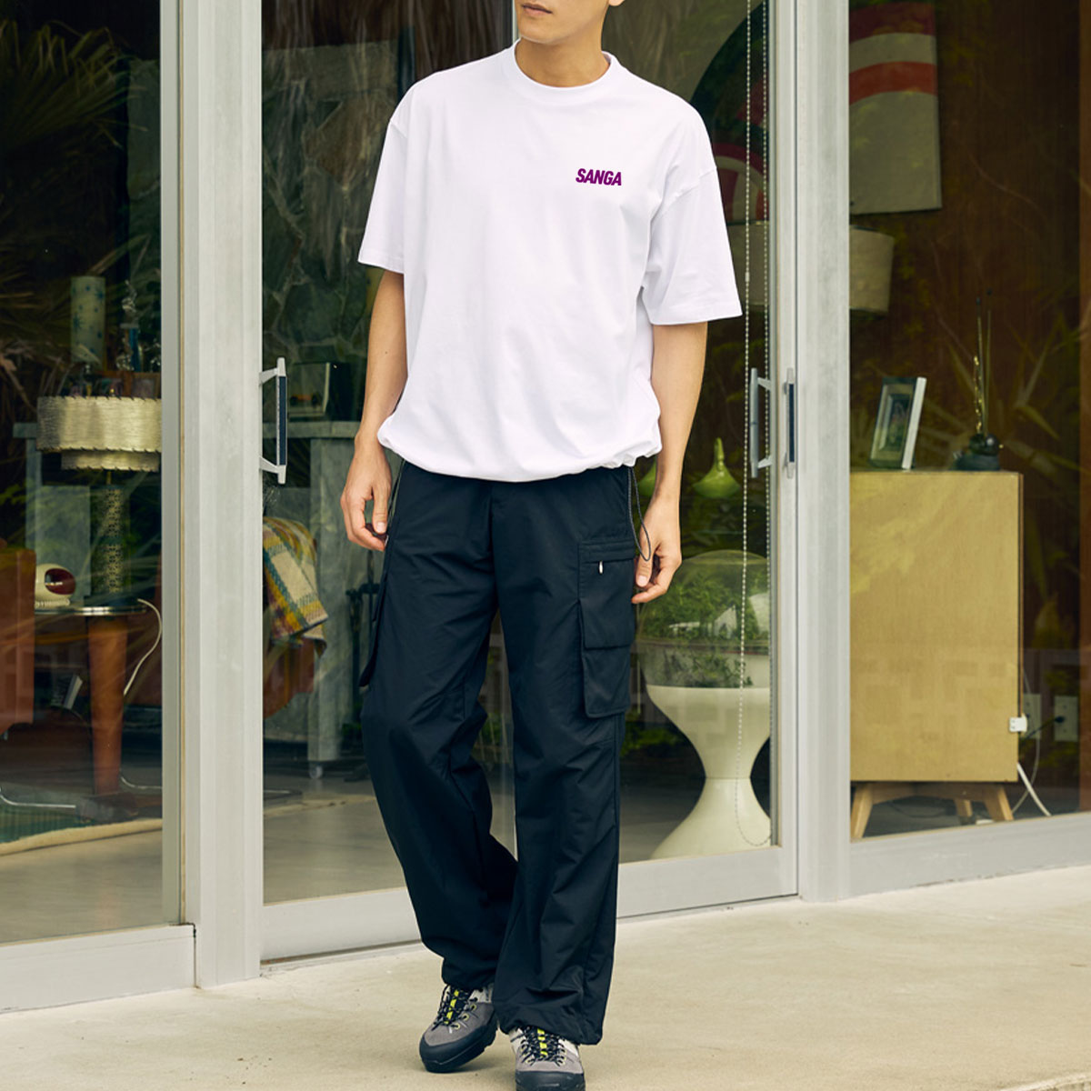 SANGAドローコードTシャツ