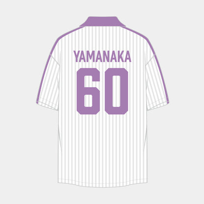 背番号ネームサッカーシャツ