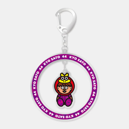 ミニミニ選手のゆらゆらキーホルダー