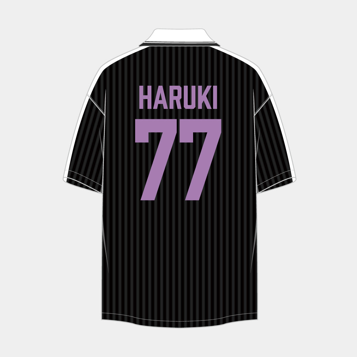 背番号ネームサッカーシャツ