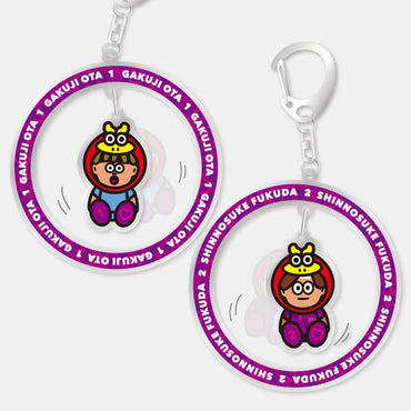 ミニミニ選手のゆらゆらキーホルダー