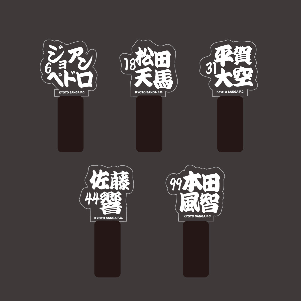 選手ネームペンライト