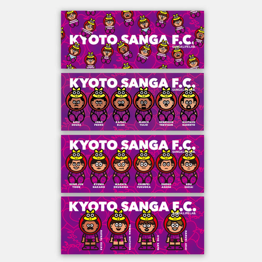 ミニミニ選手のハートタオル