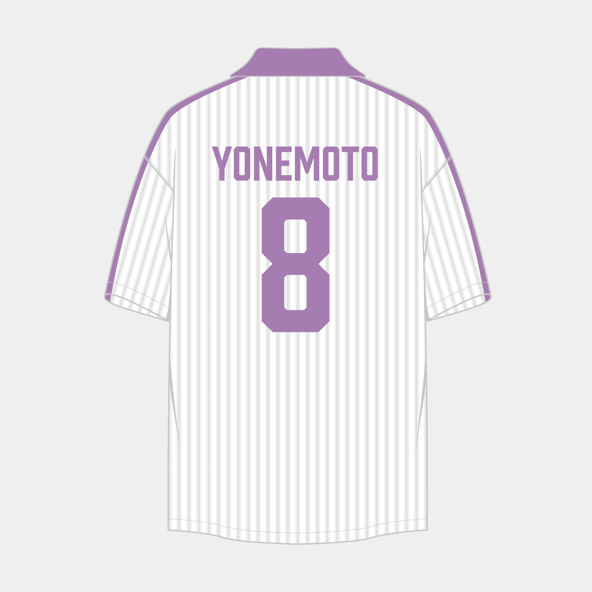 背番号ネームサッカーシャツ