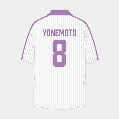 背番号ネームサッカーシャツ