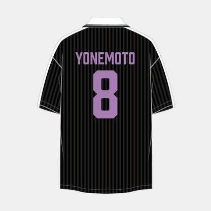 背番号ネームサッカーシャツ
