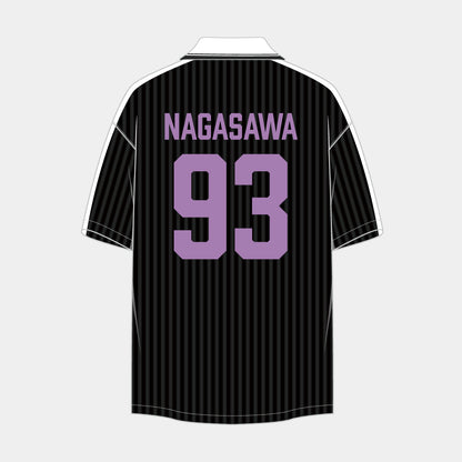 背番号ネームサッカーシャツ