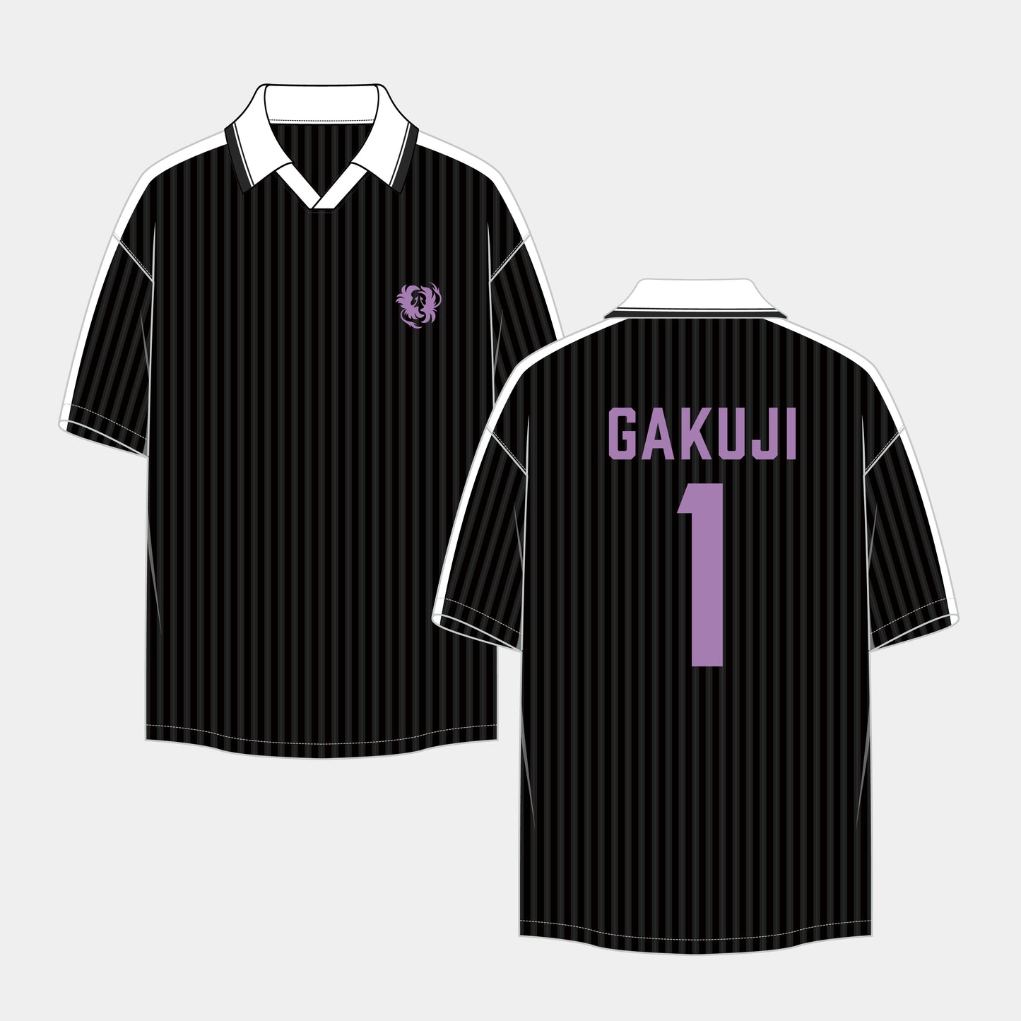 背番号ネームサッカーシャツ