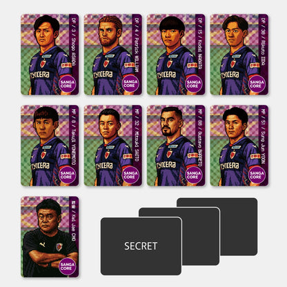 【SANGA CORE&スタジアム受取先行発売】CORE推し活選手ピクセルアートステッカー（5枚入り）