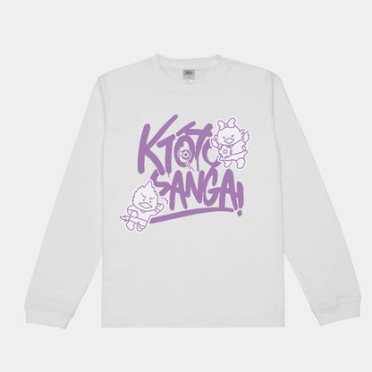 ゆるパーサくんコトノちゃん KYOTO SANGAロングTシャツ