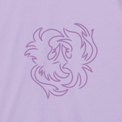 鳳凰刺繍ロングTシャツ