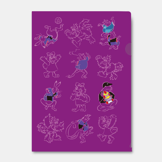 鳥獣戯画×SANGA LIFE LAB. クリアファイル