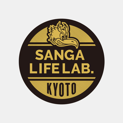 オリジナルシール付きエンブロイダリーフラットキャップ