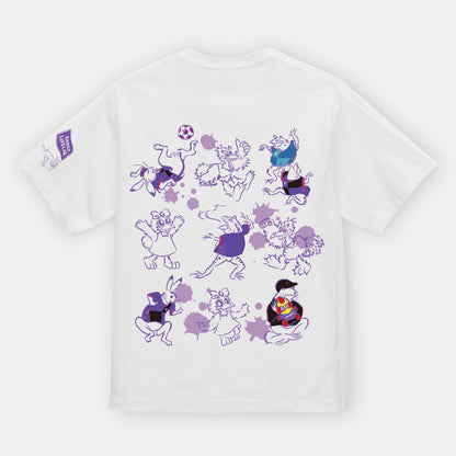 みんなで鳥獣戯画×SANGA LIFE LAB. Tシャツ