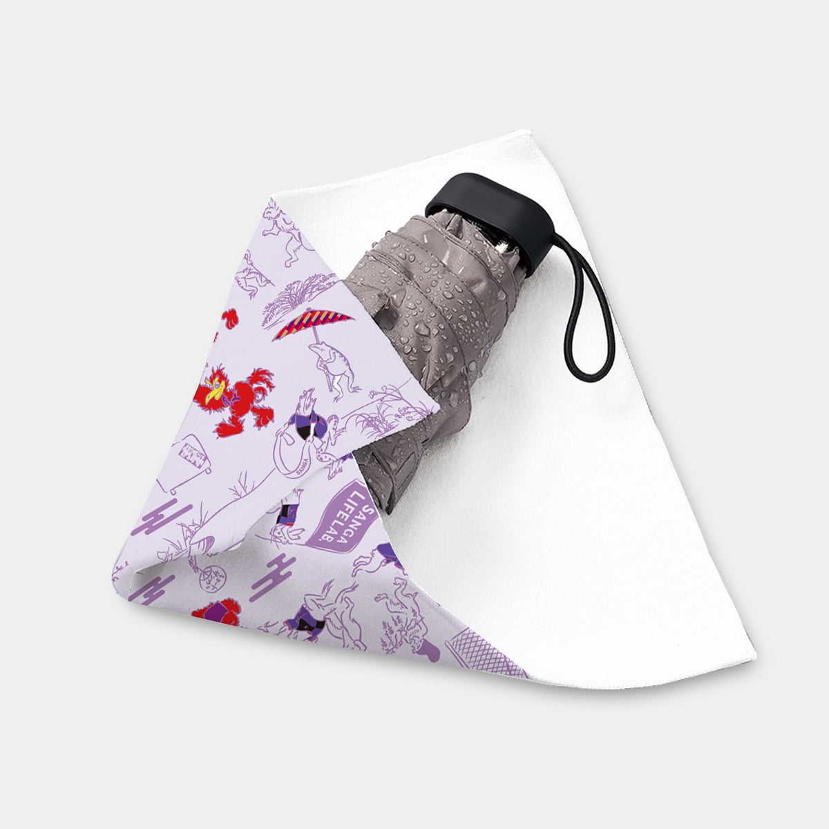 鳥獣戯画×SANGA LIFE LAB. くっつくタオル