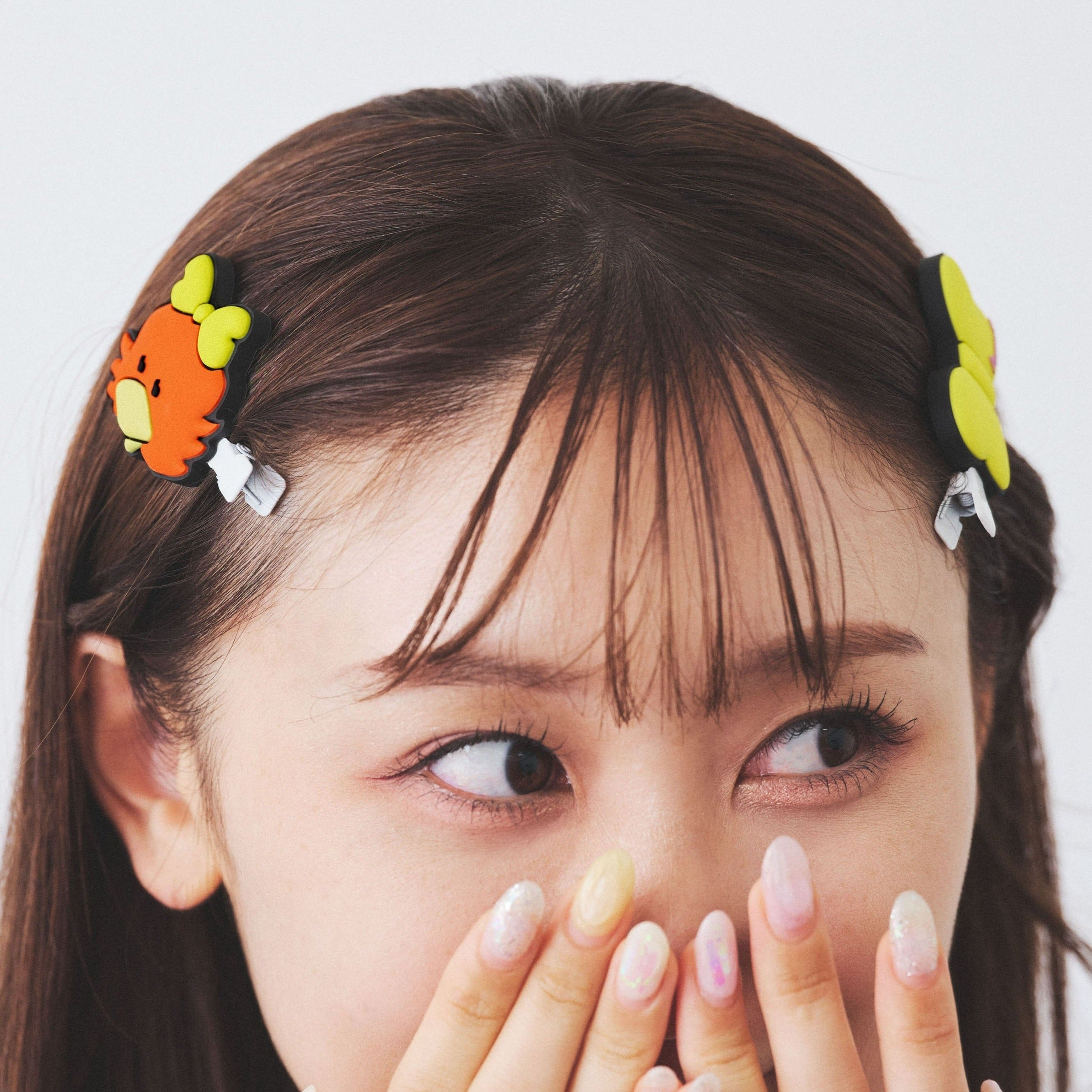 ベアちゃん♪ コトノちゃんフェイス・リボン ヘアピン (2本セット) – SANGA LIFE LAB.